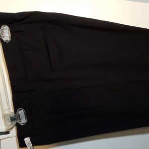 GAP PANTS WOOL DRESS SLACKS 32/30 Black